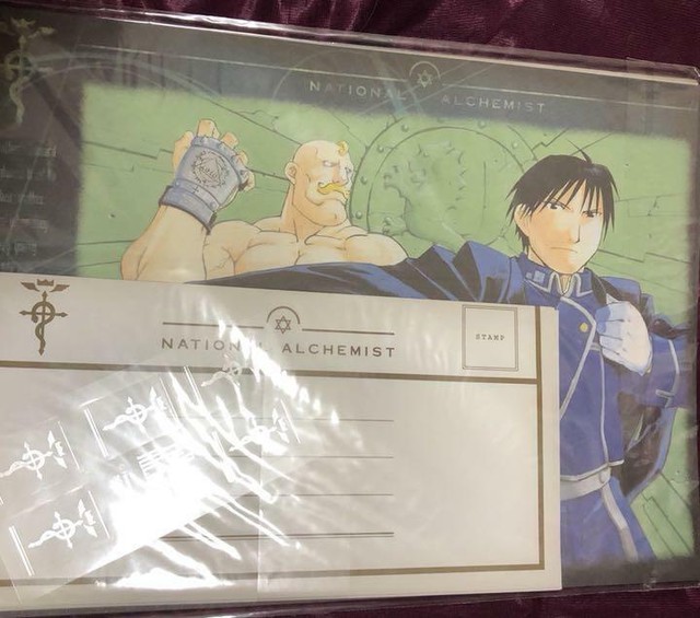 鋼の錬金術師 レターセット2種類セット 第一期 Maniaretoro