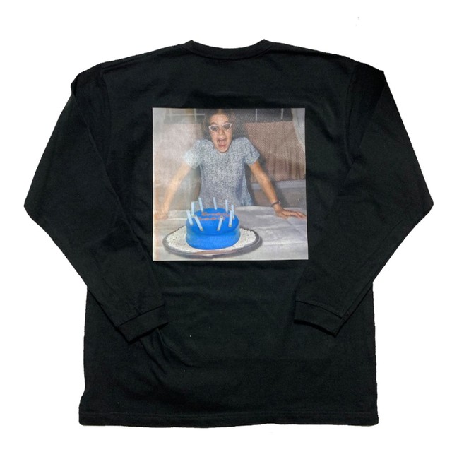 【Crudely Hommes】Girl with Cake Heavy Cotton Long Sleeve
