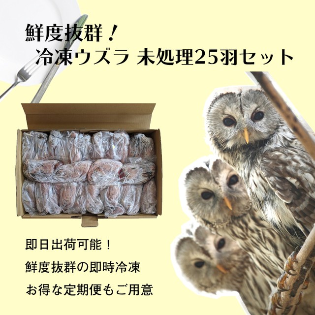 豊橋産 冷凍ウズラ 未処理 25羽1ケース 親ウズラ 猛禽類 爬虫類の餌に うずらや