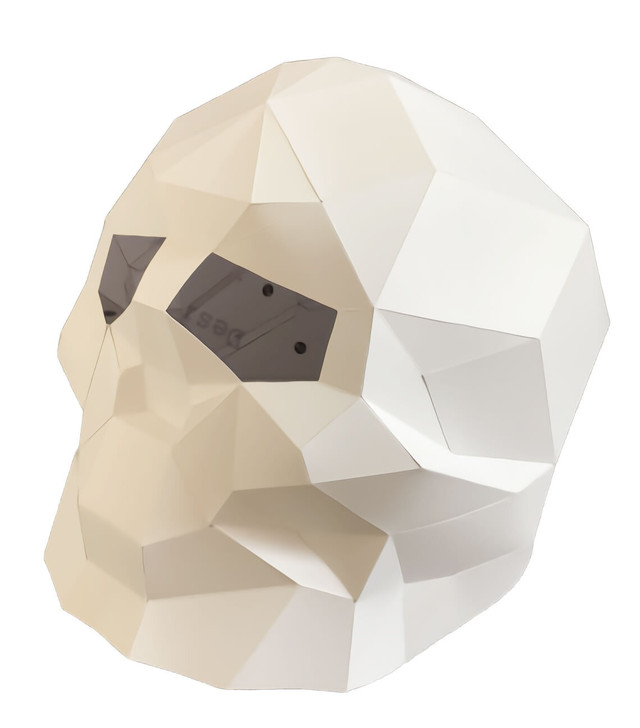 がいこつ ガイコツ マスク 子供用 かぶりもの 手作り人気 かぶれますく ハロウィン仮装衣装にも 送料込 Skull 3d Mask Papercraft For Kids Diy かぶれますく かぶりもの 被り物 動物マスク手作りペーパークラフト おもしろ 面白い かわいい仮装衣装 知育