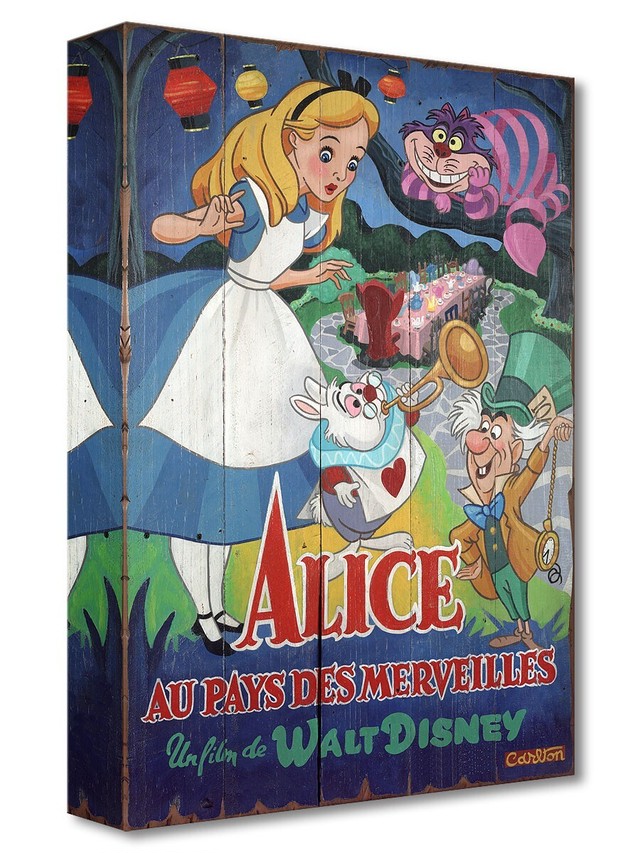 不思議の国のアリス ディズニー絵画 ポスター