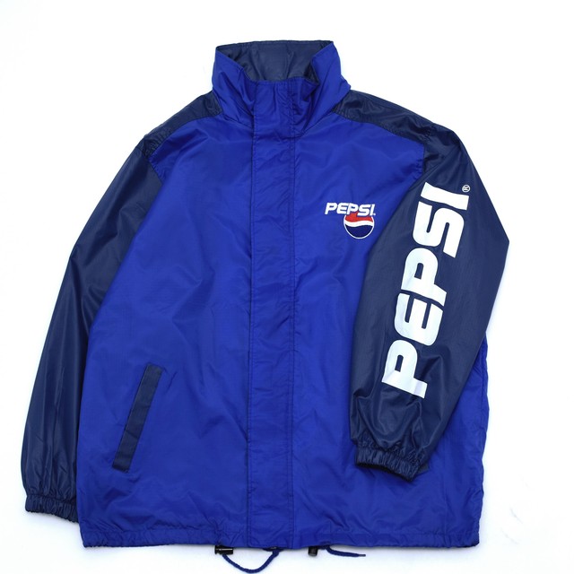 PEPSI Cola logo embroidery nylon jacket