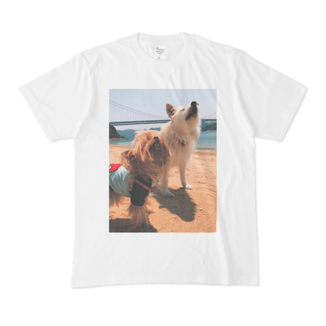 雑種犬 真顔 Tシャツ Tony Dog Zakka ハンドメイド犬服と雑貨のお店