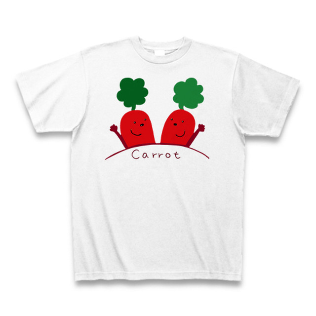 可愛い野菜ｔシャツｃａｒｒｏｔ 山本商店