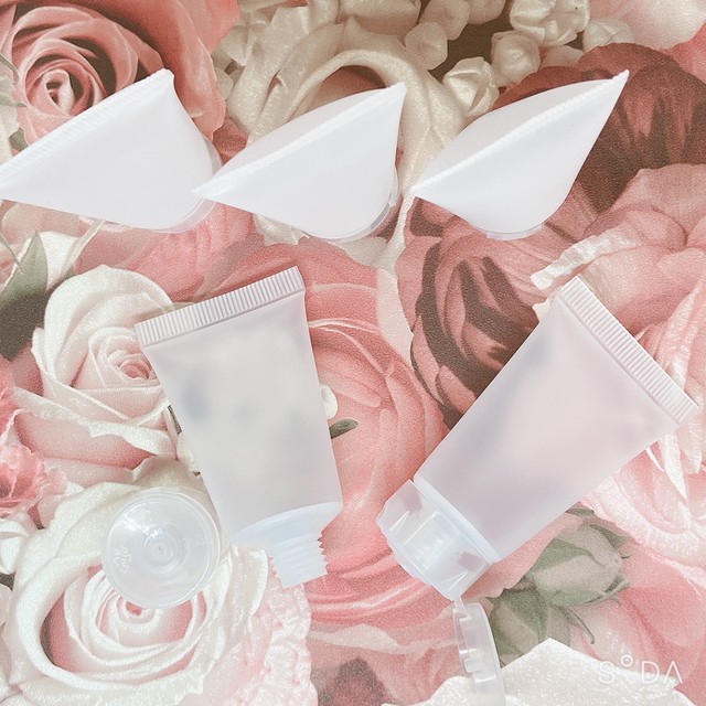 クリームチューブ 5本セット 容器 ハンドクリーム アロマクラフト 15ml Melias Flower