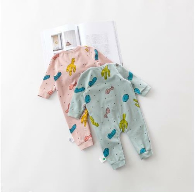 ベビー 新生児服 子供服 ベビー服 オールインワン ツーウェイオール ラペル 外出服 春秋 2443 Supermama