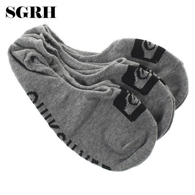 Eqyaa クイックシルバー ライナーソックス ソックス 靴下 3足セット スニーカーソックス メンズ 男性 プレゼント 3 Liner Pack Quiksilver Beachdays Okinawa