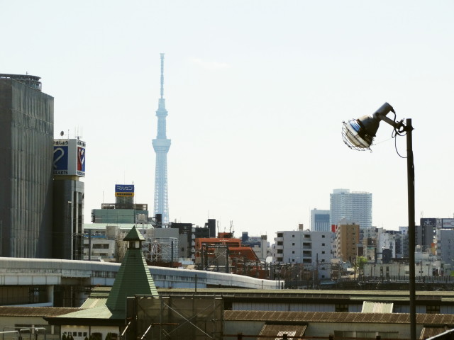 東京都 日暮里から見た東京スカイツリー Tokyo Tokyo Skytree From Nippori Japan Yumemirutanuki