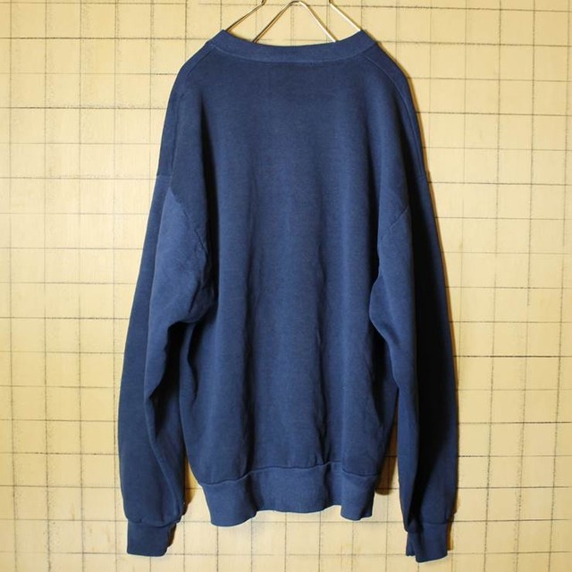 Usa製 Jerzees Hard Rock Cafe プリント スウェット ネイビー トレーナー メンズl 古着 ジャージーズ Pan 391 古着屋ataco Garage