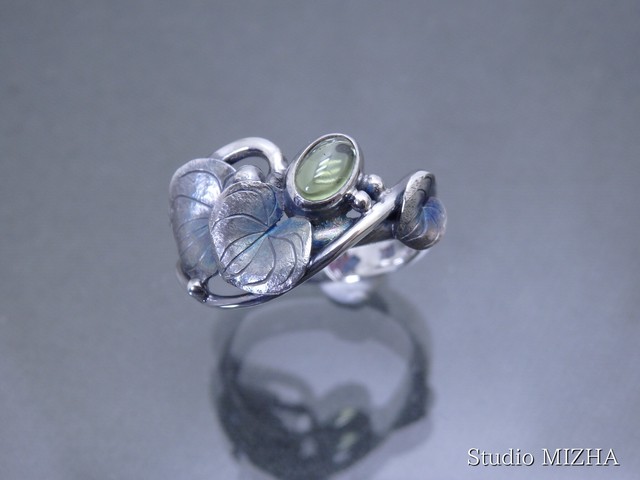 草あそび(金工の指飾りmr186-02)