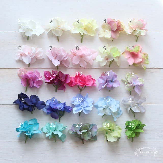 ベビー花冠 Sakura桜ソメイヨシノ アジサイ 一目惚れする花冠 リースブーケのお店 マーメイドローズ Mermaidrose