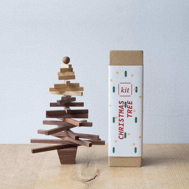 Christmas Tree S Kit 木のクリスマスツリーキット Woodwork Maker S Market