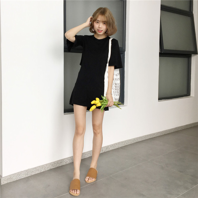 半袖 ワンピース ミニ丈 ウエストオープン レディース ファッション ガーリー カジュアル ナチュラル シンプル 43 La Vie En Rose