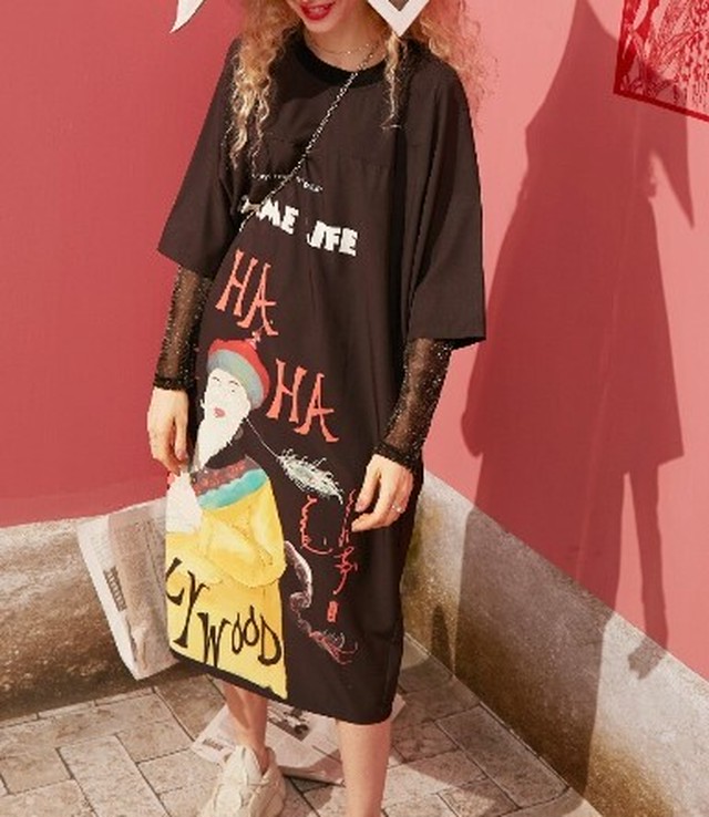 Ar 053 ワンピース Tシャツ オーバーサイズ カジュアル インポート 海外ファッション 可愛い パーティー エレガント 送料無料 Coa Ar 053 ワンピース Tシャツ オーバーサイズ カジュアル インポート 海外ファッション 可愛い パーティー エレガント 送料無料 Coa
