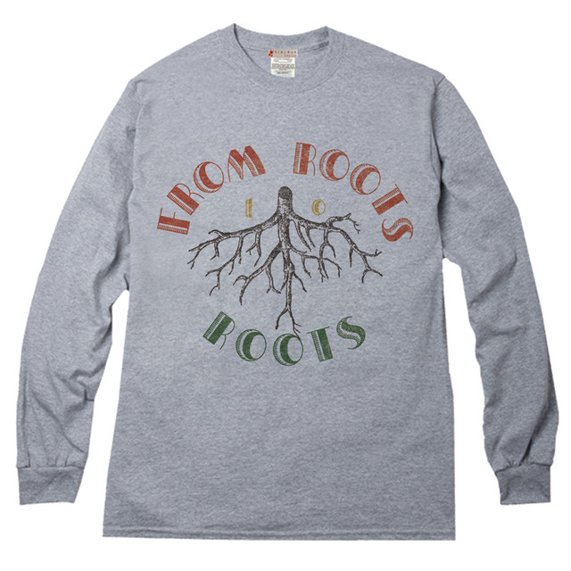 Long5 ロングｔシャツ Roots 根っこ というキーワードを使って最高にカッコイイカレッジデザイン 1012