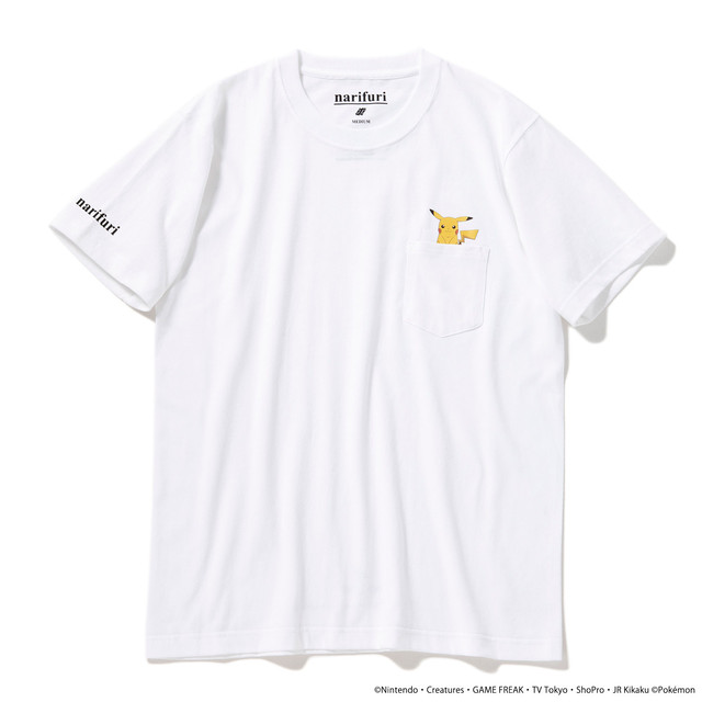 Narifuri ポケモンポケットtシャツ Couleur Official Shop クルール オンラインショップ