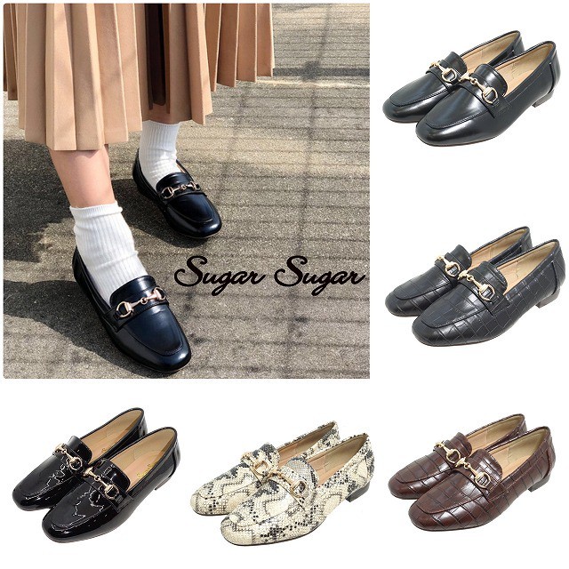 ビットローファー ローヒール ドレスシューズ 72 6739 Sugarsugar シュガーシュガー