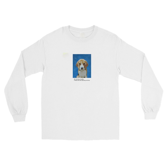 【Cat & Parfum】Katy's Dog Printed Long Sleeve