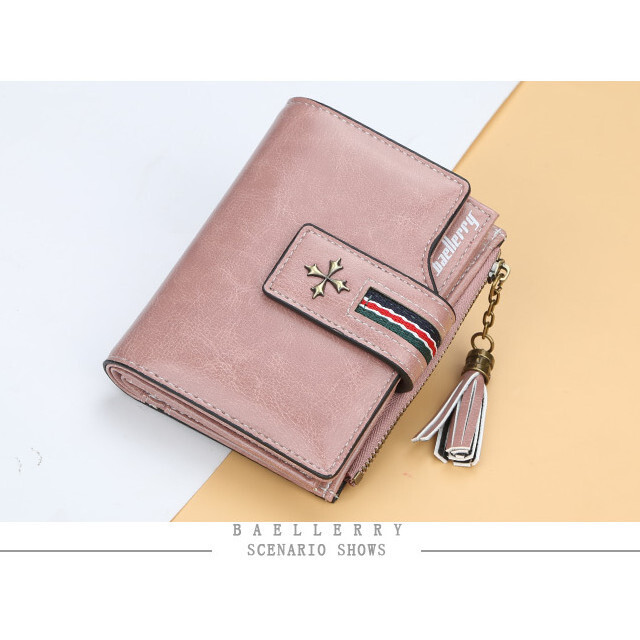 財布 レディース 7色 二つ折り財布 小さめ コンパクト カード収納多い 送料無料 メール便 代引き不可 Tukasa K