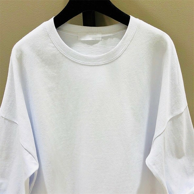 Tl77 トップス レディース Tシャツ カットソー 大きいサイズ ゆったり目 綿 丈長め カジュアル 七分袖 Durantaセレクト