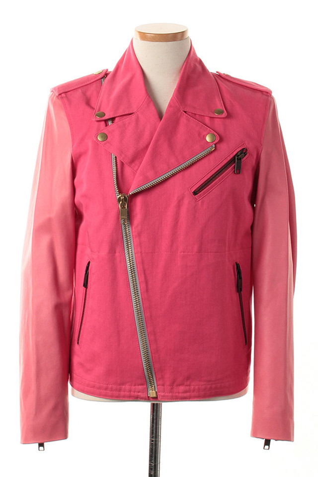即納商品 Marc Jacobs ライダースジャケット 可愛いピンク色 Beautiful Star 二号店