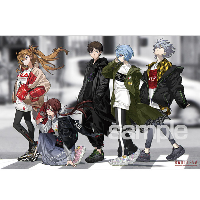 EVA STORE オリジナルジグソーパズル RADIO EVA Illustration 04 スポーツMIXスタイル(1000ピース) / EVANGELION エヴァンゲリオン