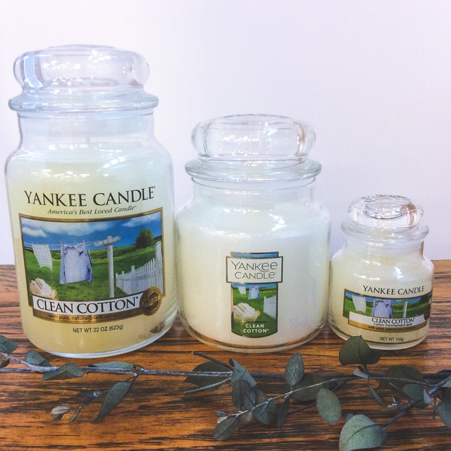 Yankee Candle Jar S クリーンコットン ヤンキーキャンドル アロマキャンドル キャンドル アロマ フレグランス 那須の キャンドル専門店 Chouchoustyle Online Store