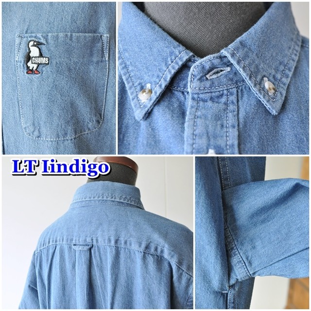 Chums チャムス デニムシャツワンピース レディース 女性用 シャツワンピ ch18 1154 Bluelineshop
