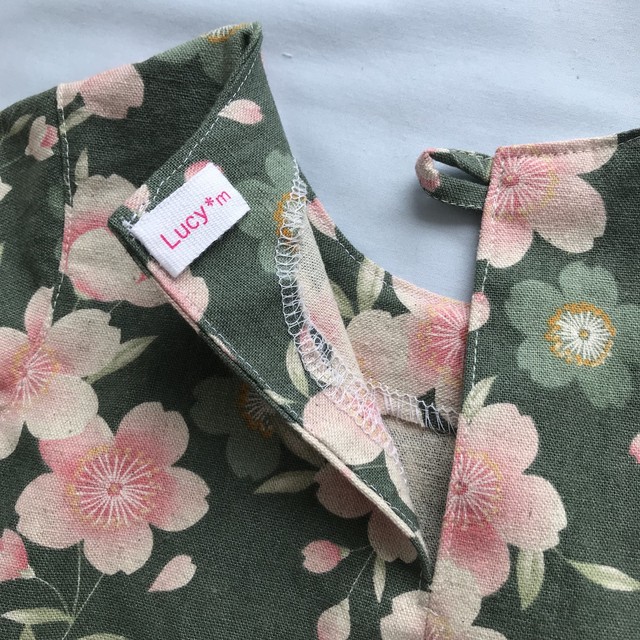 子供服 Size90 女の子ワンピース 桜柄 Lucy Mama Baby Dress Shop