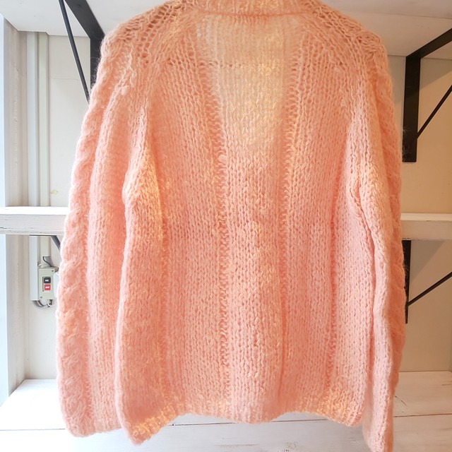 モヘア ニットカーディガン Hand Knitted In Italy Longbeach Omotesando