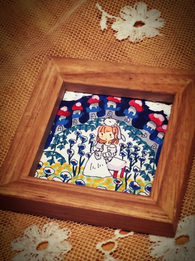 ミニ原画 Lily Shop