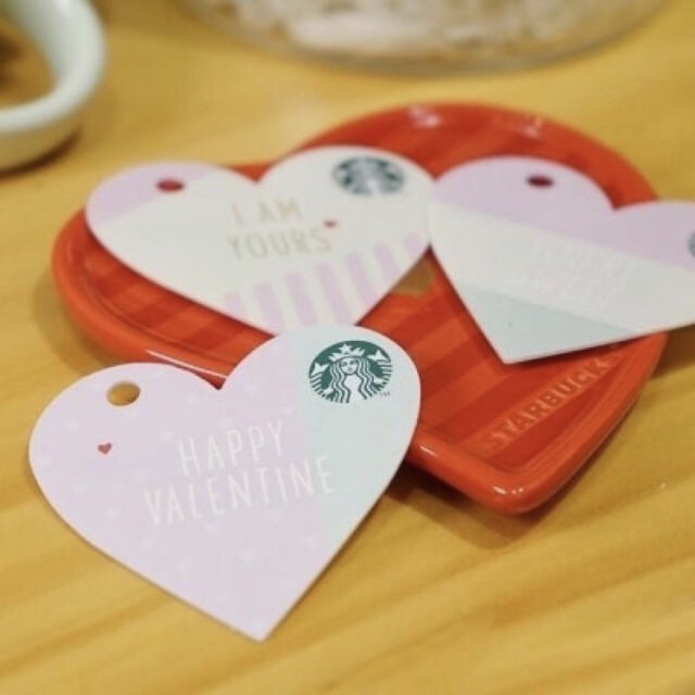 Starbucks バレンタイン限定 ハートカード Starbuckskr