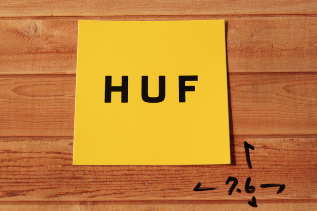 Huf ハフ 3 かいちゅうザッカ アウトドア ブランド ステッカー通販のお店