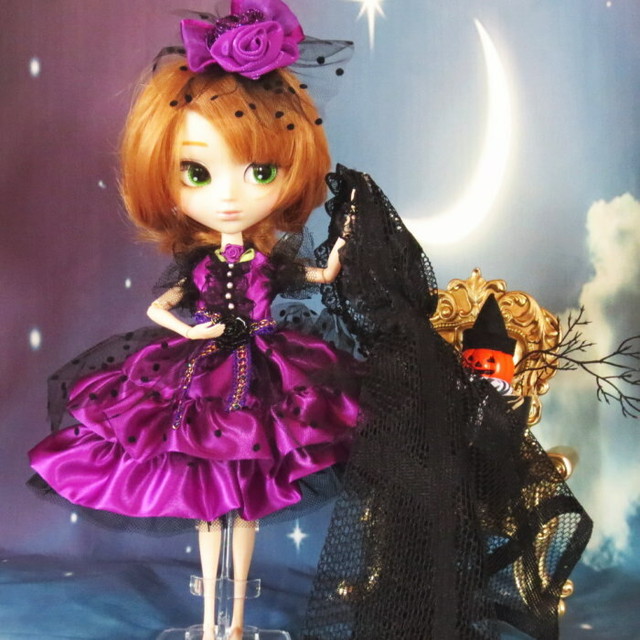 萌え可愛いロリータプリンセスワンピース ハロウィンにも最適な魔女っ娘バージョン Rose Reine