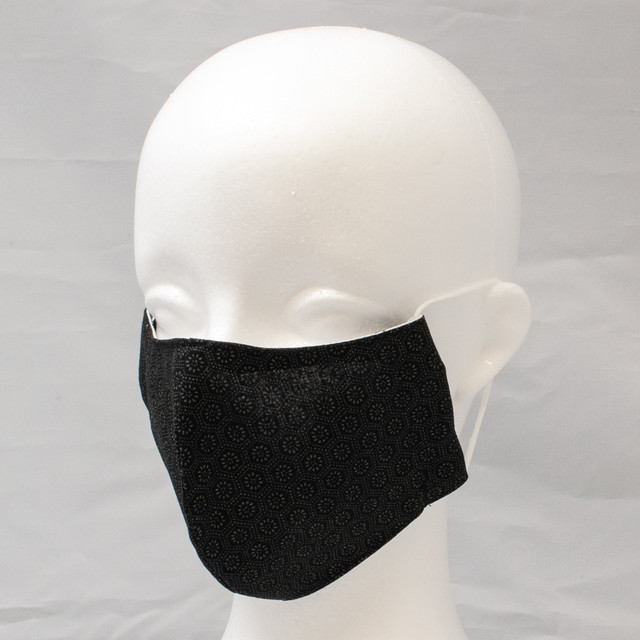 大人向け男性用 立体布マスク 和風 家族の毎日を応援するマスク