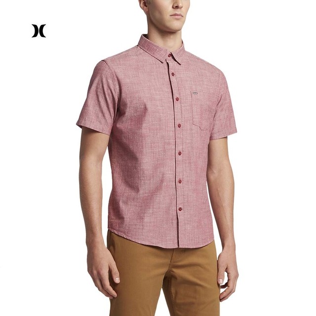 Hurley ハーレー One Only Shirt 赤茶 メンズ 43 Extremeスポーツショップ Expo Japan