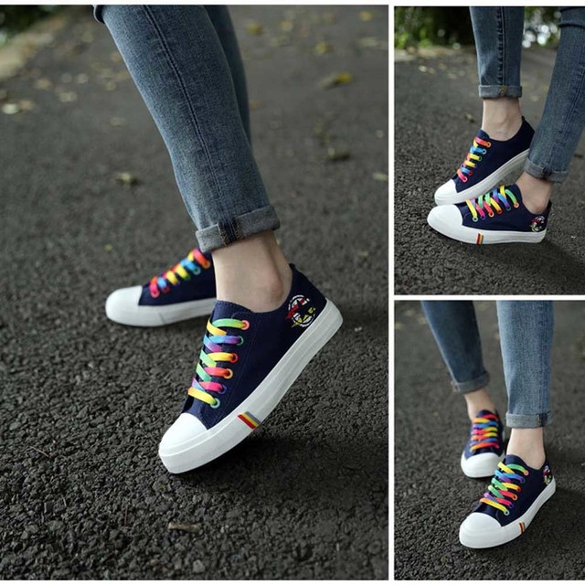 スニーカー レディース 疲れない スニーカー ローカット スリッポン 厚底 キャンバス 特売チャンネル