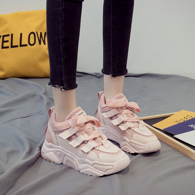 厚底ダッドシューズ【platform dad shoes】