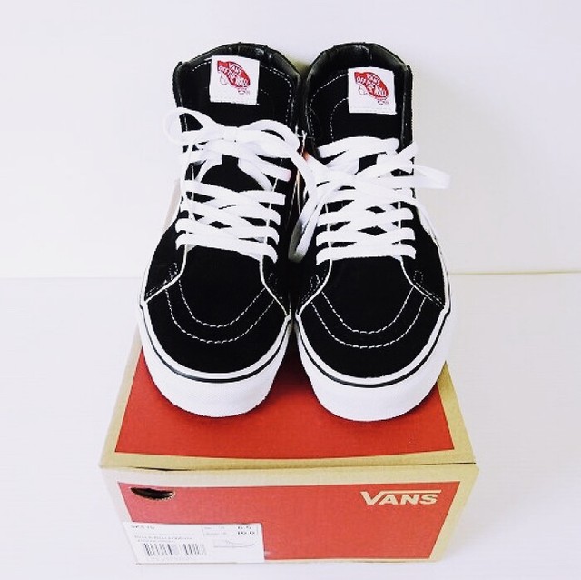 送料無料 海外企画 新作 人気 メンズ バンズ Vans スケート ハイ ブラック Usa 企画 スニーカー Comrade S On Line Shop