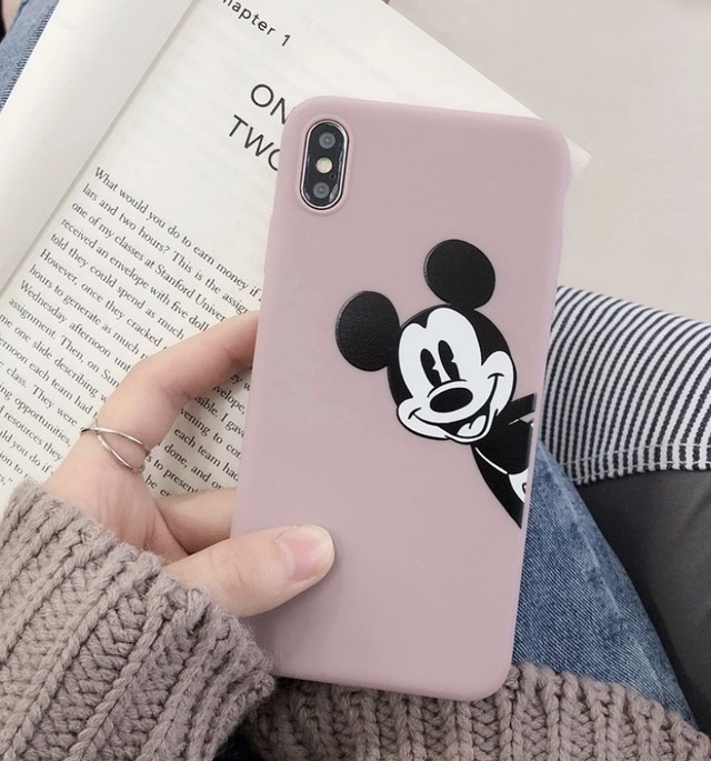 新品 ディズニー ミッキー Disney スマホケース Iphone 7 8 ソフトシリコン Puレザー Covers