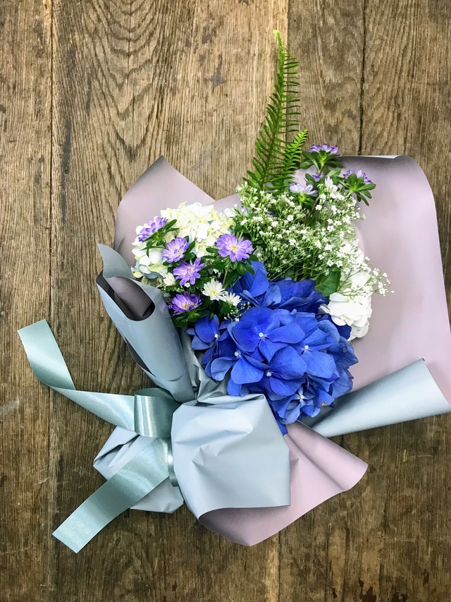 Gift Bouquet De Couleurs Saison M 季節限定ギフト花束 アジサイ紫陽花 Cerisier