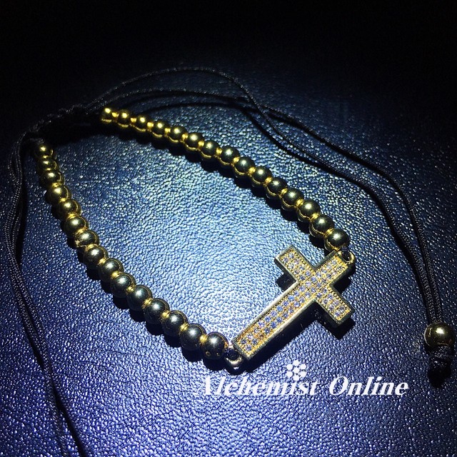 新品 ブレスレット K18コーティング ｃｚダイヤ メンズ レディース 送料無料 ガガミラノ フォース10 ボールブレスレット Alchemist Online