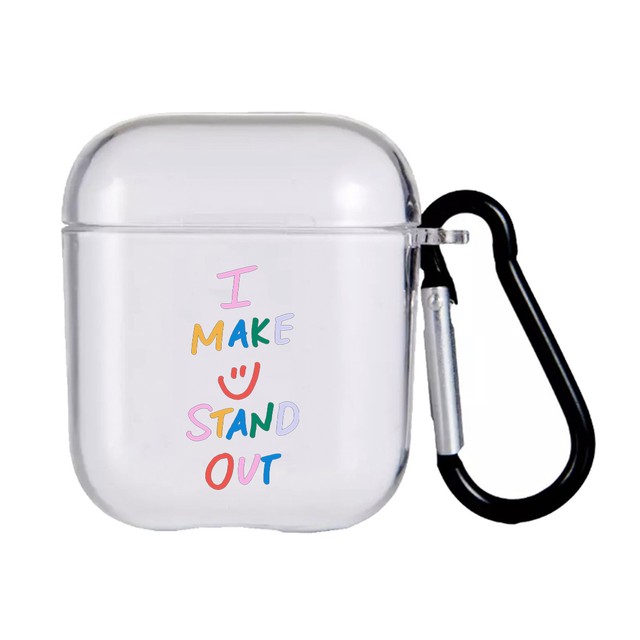 【Cat & Parfum】I MAKE U STAND OUT Clear AirPods Case