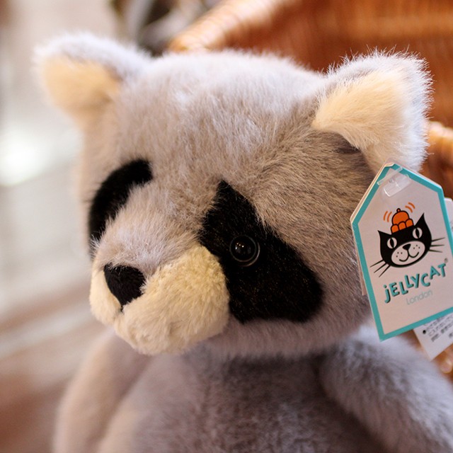 Jellycat ジェリーキャット ぬいぐるみ Whispit Raccoon ラクーン Coppicegarden