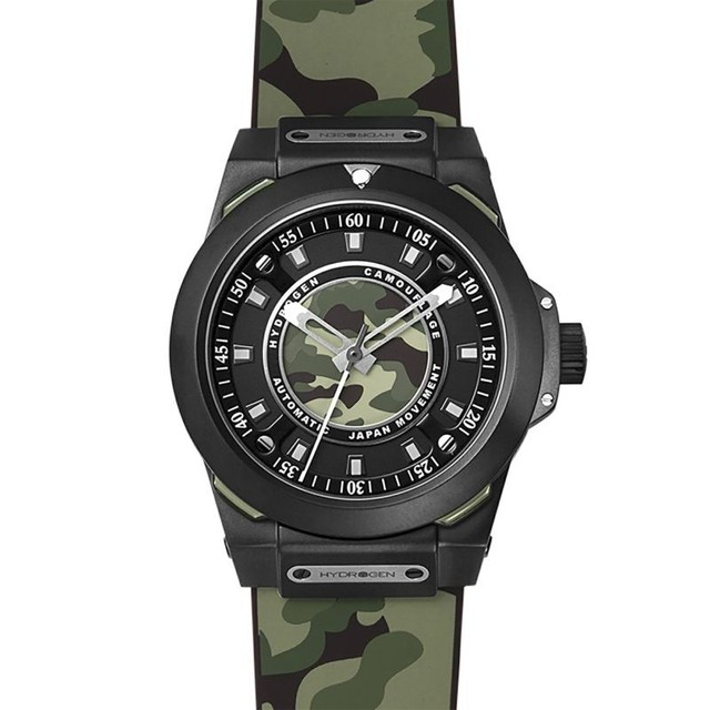 【HYDROGEN WATCH ハイドロゲンウォッチ】HW324209/SPORTIVO スポルティヴォ(グリーンカモフラ)/国内正規品 腕時計