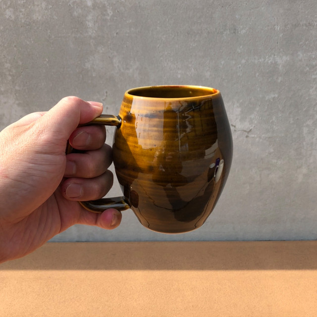 法皇窯 高橋直樹 砥部焼 たる型マグカップ コップ 陶器 Heso Shop