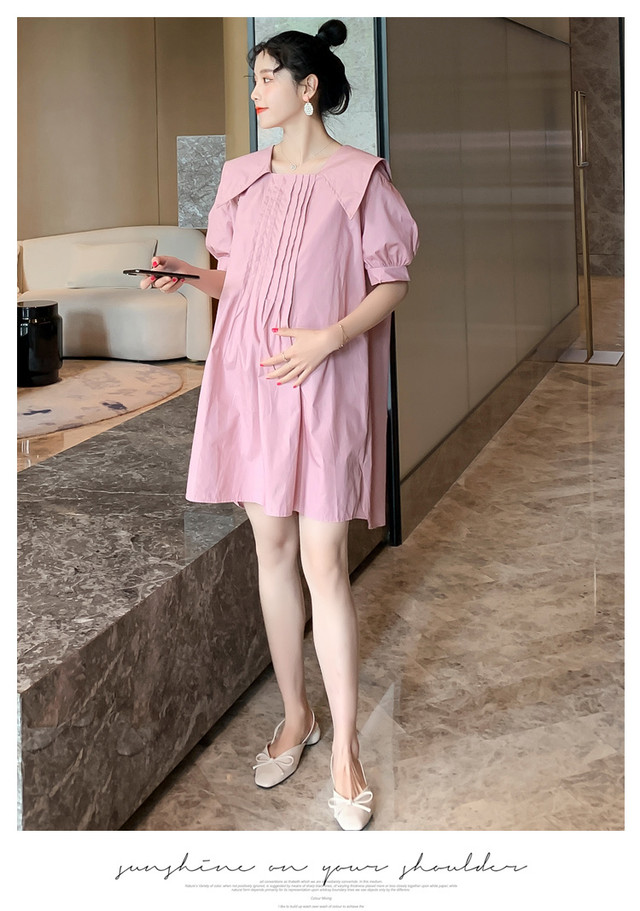 新品 サマートップス大人女子 ドレス ワンピース 夏物 チュニック ワンピース レギンス スカート サロペット ローライズ スパッツ エプロン ワンピ 授乳服 ロングトレーナー ジャンパースカート オールインワン ロング丈tシャツ A Jellyfish