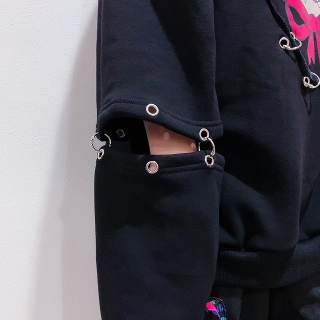 リング付き裏起毛parka Meltyglow