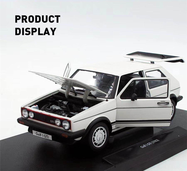 Vw コレクション Golf Gti Mk1 1 18 ミニカー ゴルフ初代 並行輸入品 欧車パーツ