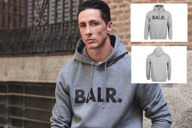 Balr ボーラー ロゴ入りパーカー グレー Tomi